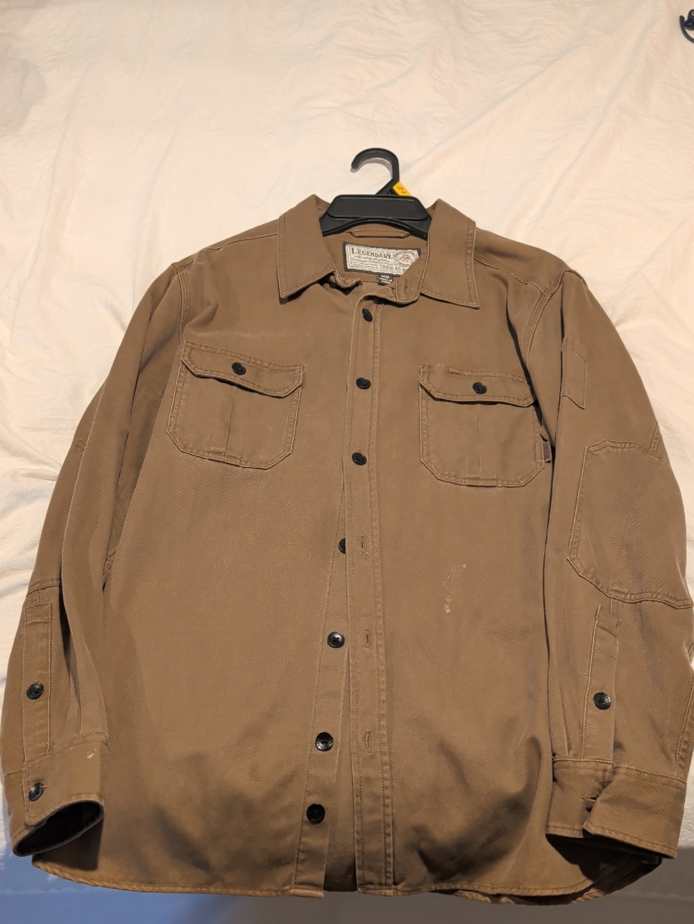 Men's Brown Utility Flannel